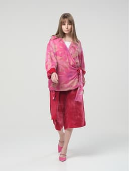 Sweatshirt — Velvet Silk & Organza