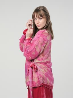Sweatshirt — Velvet Silk & Organza