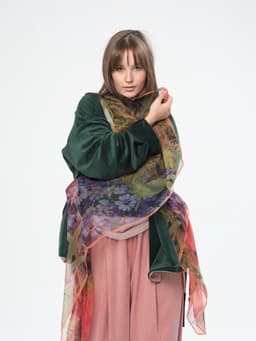 Reversible Corduroy Sweatshirt — Emerald