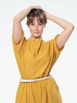 Belt — White Eco-Leather