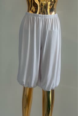 Bloomers — White Knit