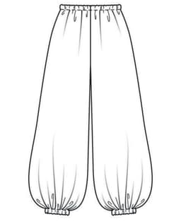 Bloomers — Black Knit