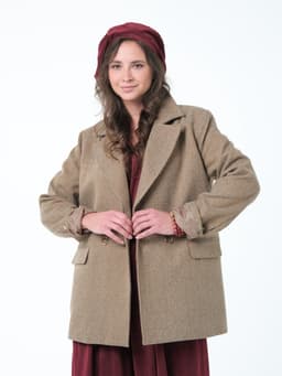 Lined Jacket — Sand