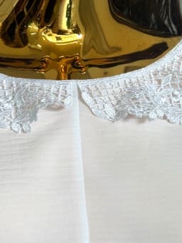 White Blouse with Collar