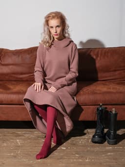 Tights — Burgundy