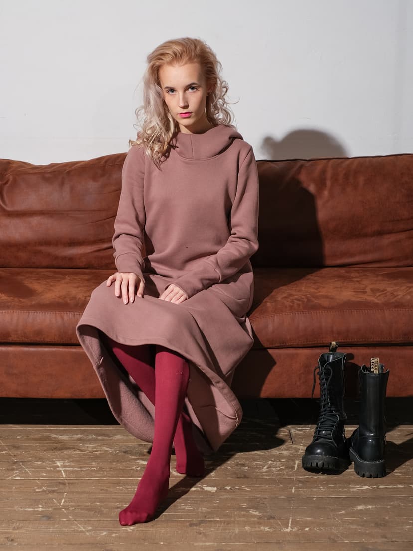 Tights — Burgundy