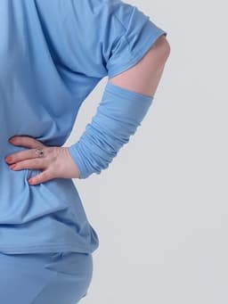 Arm Warmers — Sky Blue, Viscose