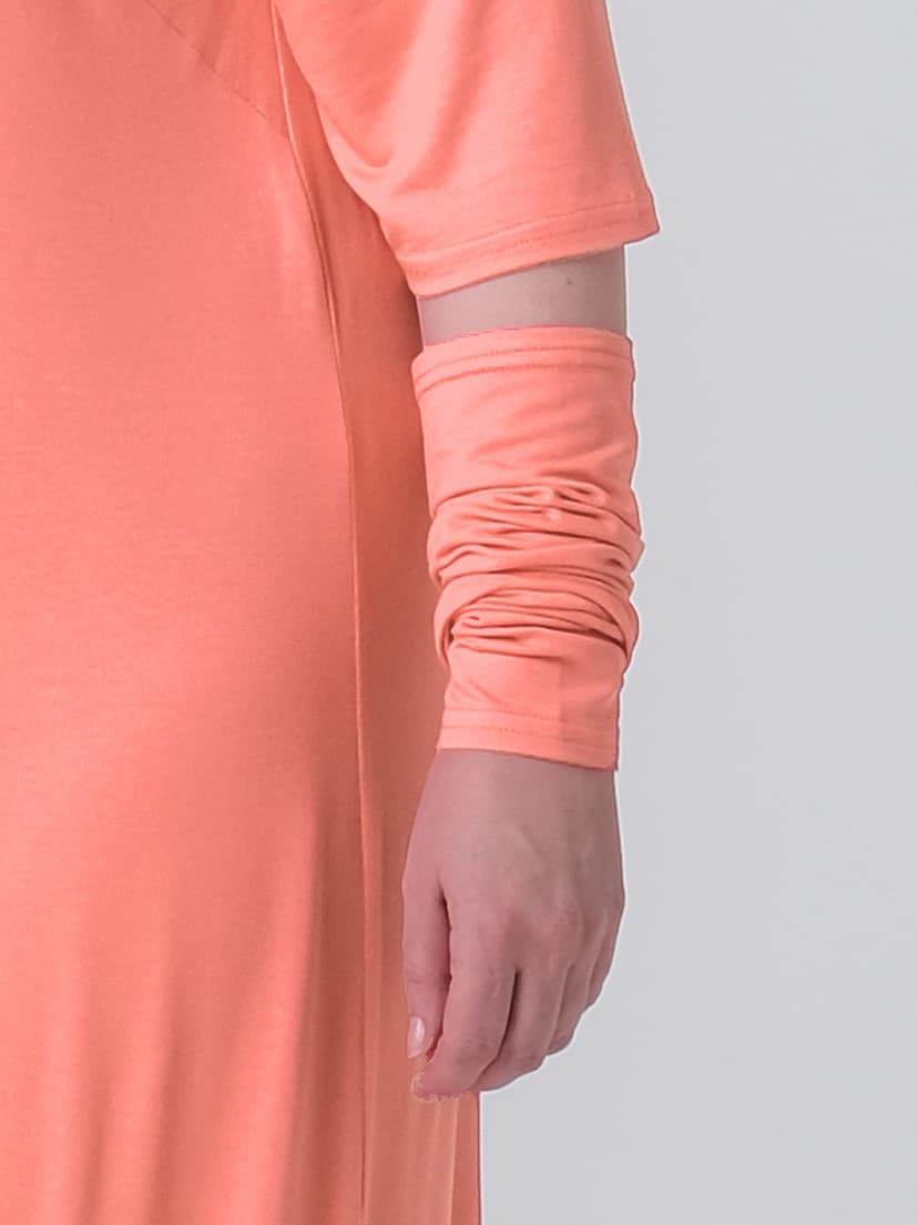 Arm Warmers — Peach, Viscose