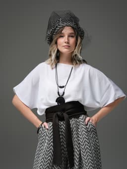 Blouse-Top — White