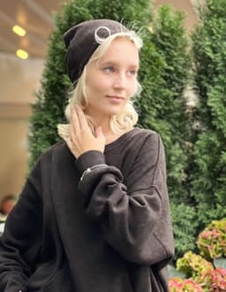 Hat — Wool, Black