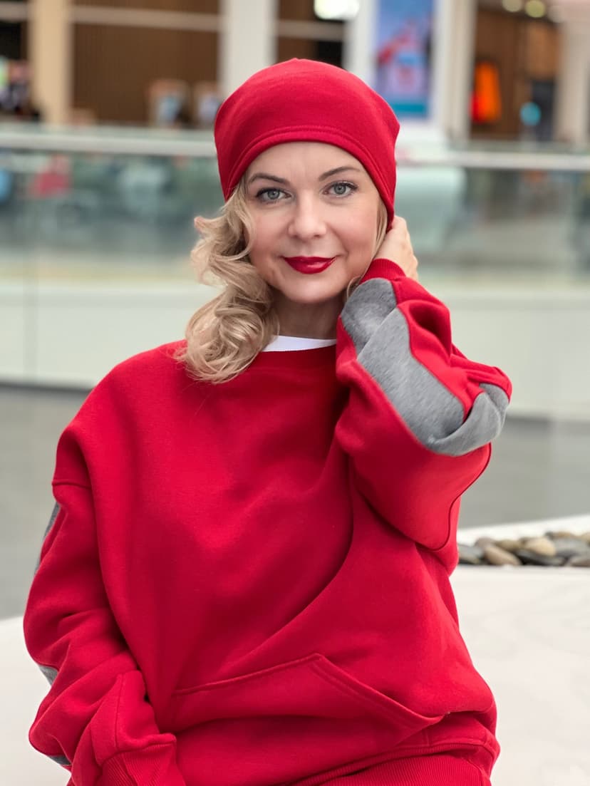 Hat — Red, Brushed