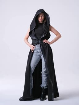 Vest-Robe — Ink Blue