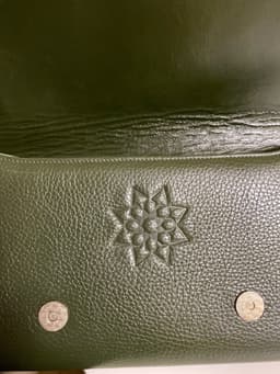 Designer Clutch — Genuine Leather