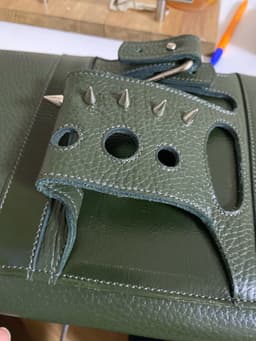 Designer Clutch — Genuine Leather