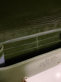 Designer Clutch — Genuine Leather