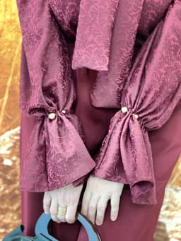 Blouse — Burgundy