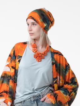 Beanie — Cosmic Orange