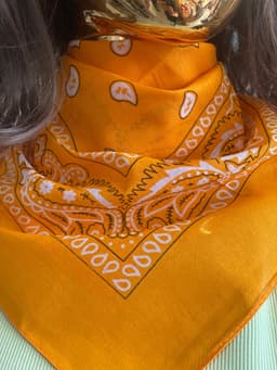 Bandana — Solid Mustard