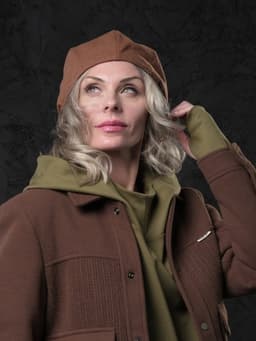 Unisex Flat Cap — Terracotta