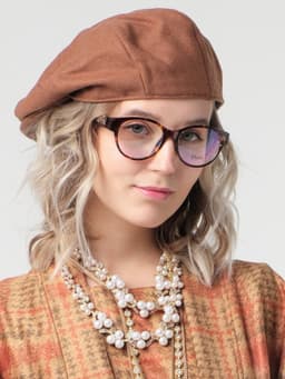 Unisex Flat Cap — Terracotta