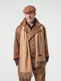 Unisex Flat Cap — Terracotta
