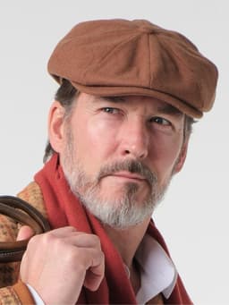 Unisex Flat Cap — Terracotta