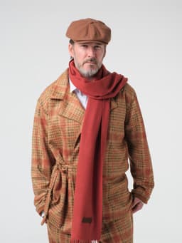 Men's Scarf — Terracotta