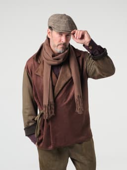 Men's Scarf — Moss Green