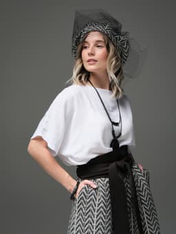 Sash — Black, Heavy Fabric