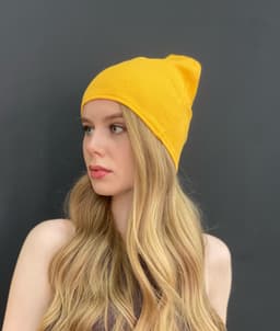 Cotton Hat — Yellow