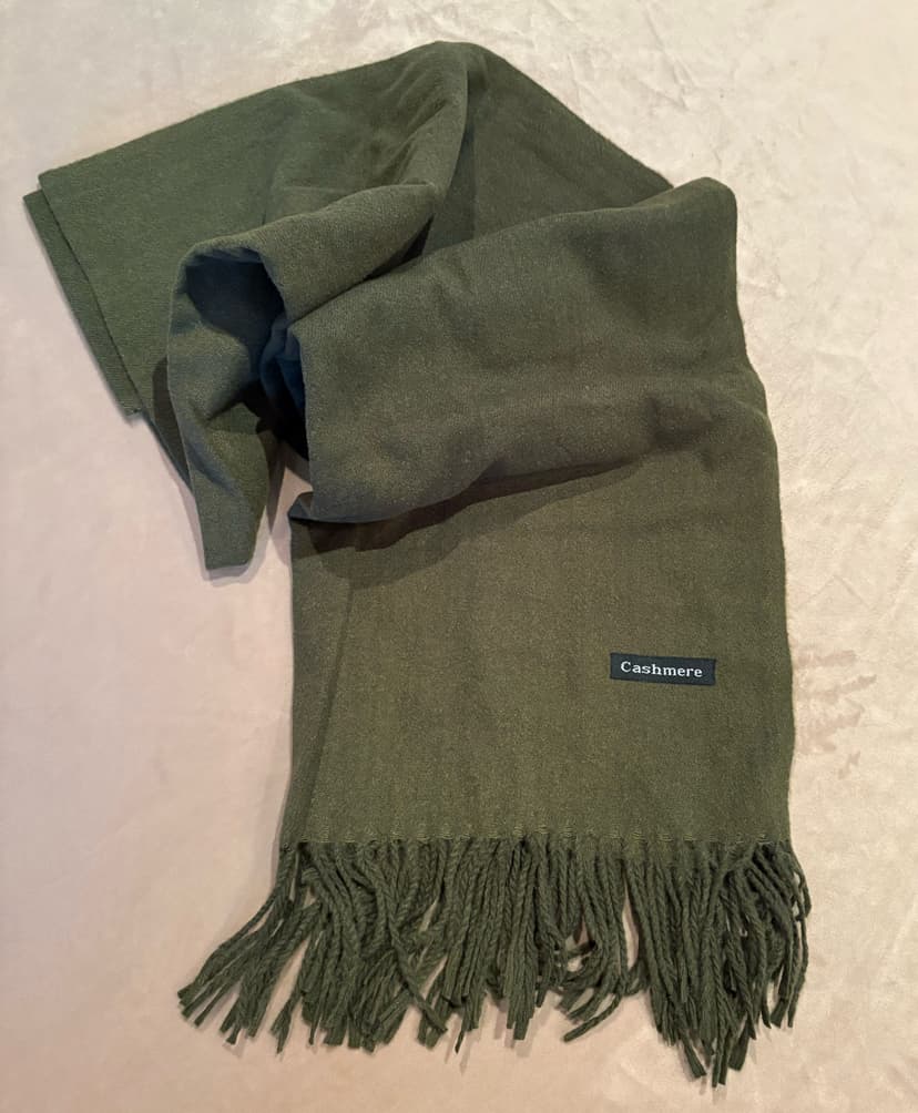 Shawl — Moss Green