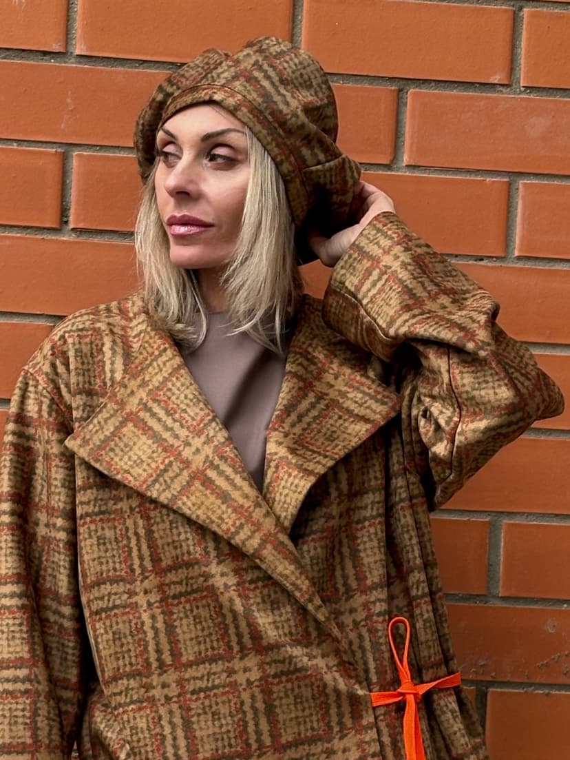 Beret — Plaid