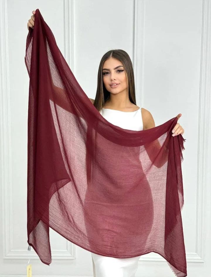 Shawl — Burgundy