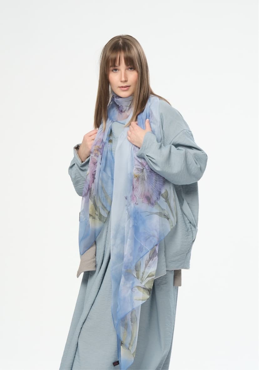 Shawl — Sky Blue