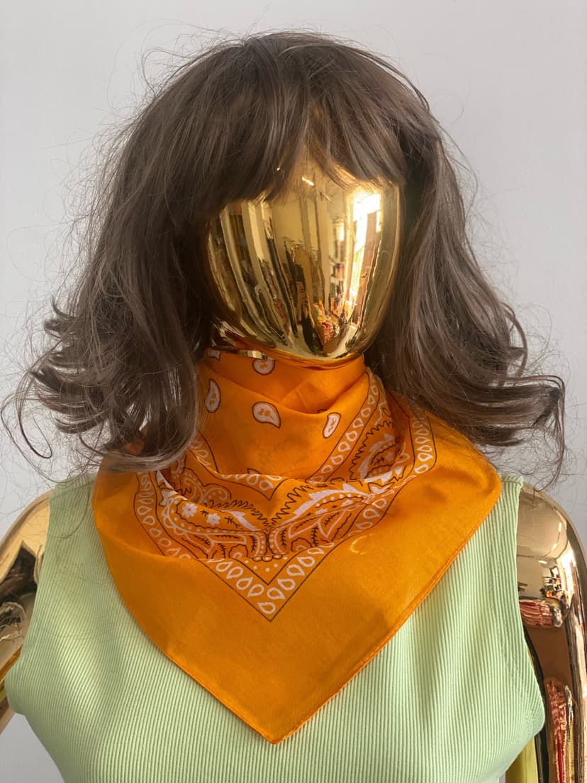 Bandana — Solid Mustard