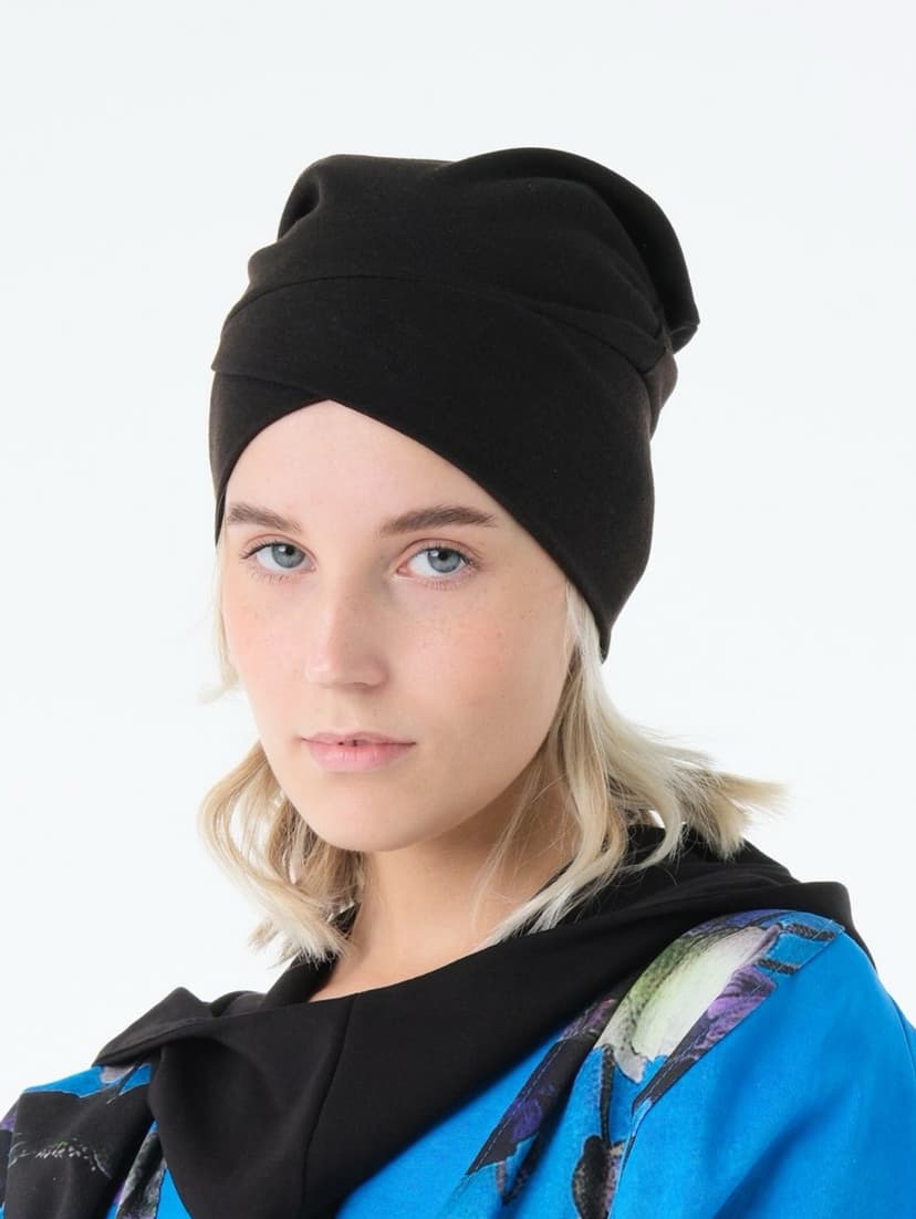 Turban Hat — Black