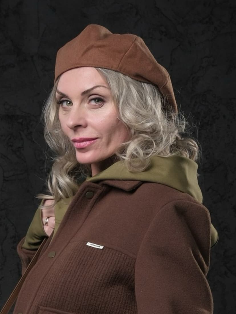 Unisex Flat Cap — Terracotta